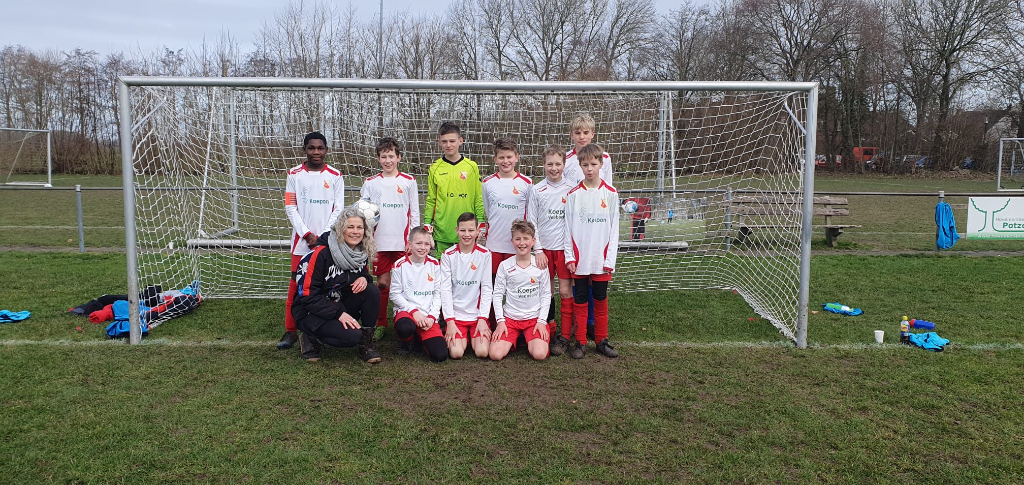 Nieuwe teamfoto JO13